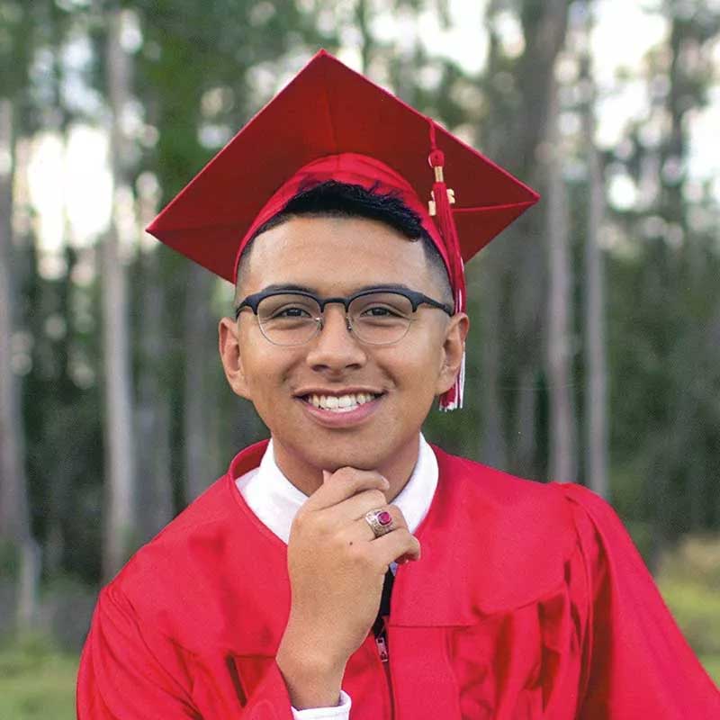 Mark Trejo, Blankley Scholar attending Arcadia University