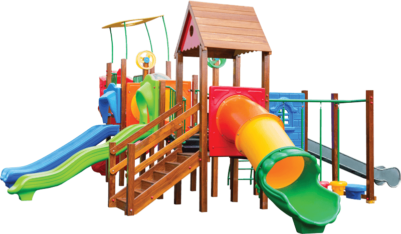 colorful playground transparent background
