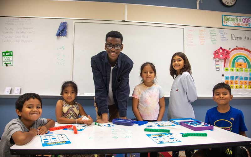 john auguste tutoring after school students