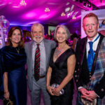 debbie toler, dr. john and lisa mcnichol, and jordan campbell