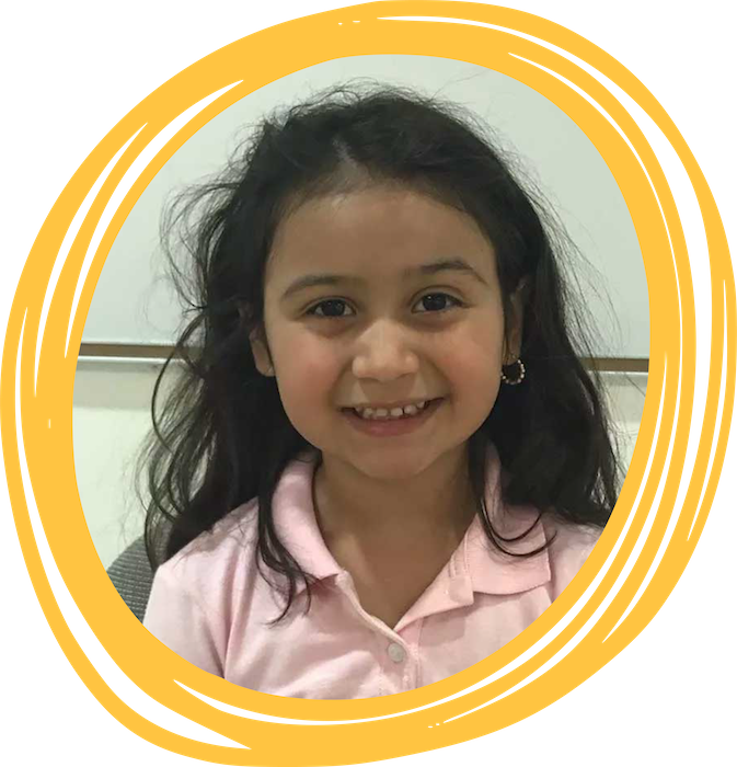 Samantha, 2nd Grade, After-school Tutoring Program