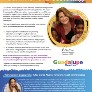 2025 Summer Newsletter